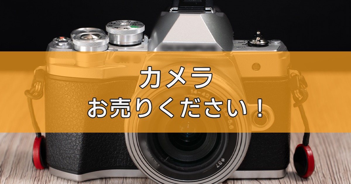 デジタルカメラ・一眼レフカメラの出張買取ならリサイクルランドわくわく大阪へ